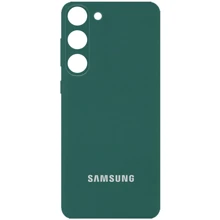 Аксесуар для смартфона Мобільний Case Silicone Cover Full Camera Pine Green для Samsung S916 Galaxy S23+: Сумісність Samsung S916 Galaxy S23+