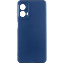 Чехол для телефонов Lakshmi Case Silicone Cover Full Camera Navy Blue for Motorola Moto G85: Совместимость Motorola Moto G85