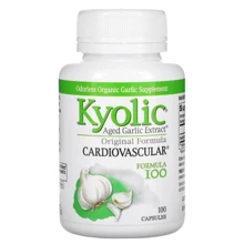 Kyolic Aged Garlic Extract Hi-Po Formula 100 Экстракт чеснока 100 капсул: Форма выпуска Капсулы