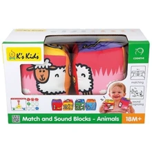Кубики музичні K`s Kids Кубики Тварини (KA10755-GB): Тип кубики