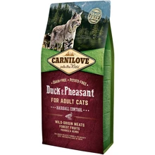 Сухой корм для взрослых кошек Carnilove Cat Duck & Pheasant Hairball Control для выведения волосяных комков 6 кг (8595602512331): Тип Сухой корм