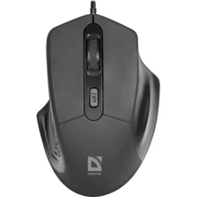 Мишка Defender Datum MB-347 Black (52347): інтерфейс підключення USB