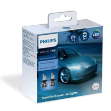 Лампы светодиодные PHILIPS 11342UE2X2 H4 21W 12-24V Ultinon Essential G2 6500K: Головной свет Дальний свет, Ближний свет