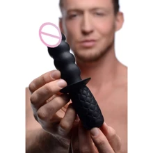 Анальний вібратор з руків'ям The Handler 10x Silicone Vibrating Thruster: Для кого унісекс