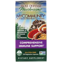 Fungi Perfecti MyCommunity, Comprehensive Immune Support, 120 Vegetarian Capsule (FPI-03813): Форма выпуска Капсулы