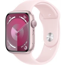 Apple Watch Series 9 45mm GPS Pink Aluminum Case with Pink Sport Band - S/M (MR9G3) : Розмір 45mm