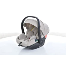 Автокресло El Camino ME 1186 i-KEEP Melange Cashmere Beige: Группа 0+ (с рождения до 13 кг)