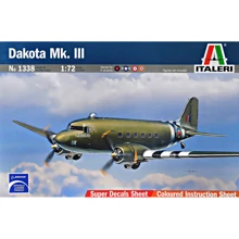 Модель Italeri Транспортний літак Dakota Mk.III (IT1338): Виробник ITALERI