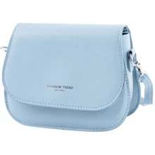 Женская сумка почтальонка Valiria Fashion голубая (5DETAA6128-blue): Пол Женский