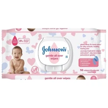 Johnson’s Baby Влажные салфетки "Нежная забота", гипоаллергенные, 56 шт.: Тип Влажные салфетки