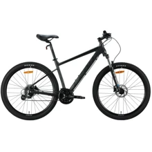 Велосипед Leon XC 80 AM Hydraulic lock out HDD алюміній 27.5" рама-18" сірий з чорним (матовий) 2024 (OPS-LN-27.5-166): Матеріал рами Алюминий
