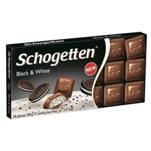 Шоколад Schogetten Black & White 100 г (DL7487): Вага, г 100