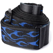 Гітарний ремінь DUNLOP D3811BL Classic Flambe Blue Strap: Виробник Dunlop