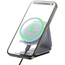 Держатель Baseus Car Holder Magnetic C02 Mega Wireless Charging 15W Gray (C40169003831-00) for Apple iPhone 16 I 15 I 14 I 13 I 12 series: Производитель Baseus