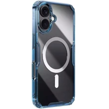 Чохол для iPhone Nillkin Nature Pro Magnetic Blue для iPhone 16: Колір синій