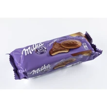 Печенье Milka Chocco Jaffa Chocolate, 128 г (WT3939): Вес нетто 125 г