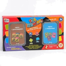 Карточная игра 4FUN Game Club Игра памяти – с животными и динозаврами (UKB-B 0046-2): Производитель 4FUN Game Club