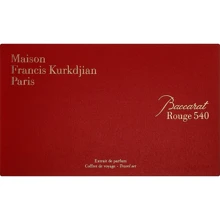 Парфумований набір Maison Francis Kurkdjian Paris Baccarat Rouge 540 extrait de parfum 5х11ml: Вид набір