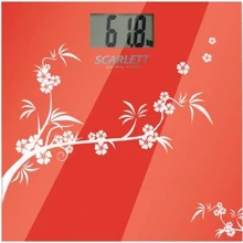 Весы напольные Scarlett SC-218 RED: Тип Электронные