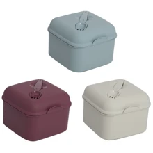Ланч бокс Herevin Salad Box Nordic Mix с приборами (161450-590): Количество отделений 1