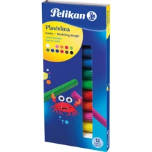 Пластилин Pelikan Plastelina 96г 12 цветов: Производитель Pelikan
