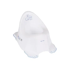 Горшок антискользящий Tega Rabbits KR-001 white: Цвет белый