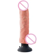 Вибратор Vibrating King Cock 10 with Balls, 20.5x5.7 см: Для кого Унисекс
