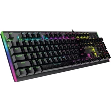 Клавиатура Vertux Comando USB Black: Подключение проводное