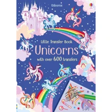 Little transfer books Unicorns / Розмальовка маленьких Єдинорогів: Производитель Usborne
