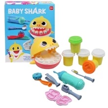 Набор Mic для игры с пластилином Baby shark dentist (PD8658): Производитель Mic