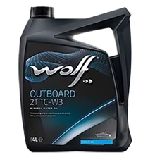 Моторное масло WOLF OUTBOARD 2T TC-W3 4л: Тип Синтетическое