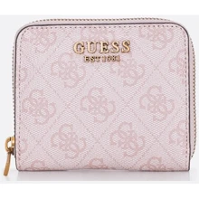 Жіночий гаманець GUESS GINEVRA LOGO SLG SML ZIP ARND бежево-рожевий (SWSB8675370-STL): Стать Женский