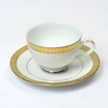 Чашка з блюдцем DPL Chain Gold 18178: undefined undefined