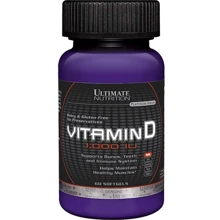 Ultimate Nutrition Vitamin D Softgels 1.000 IU 60 caps: Форма выпуска Капсулы