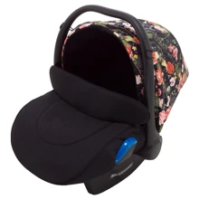 Автокрісло Adamex Kite Flowers FL1 Чорний (квіти) (625778): Група 0+ (с рождения до 13 кг)