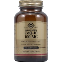 Solgar Megasorb CoQ -10 100 mg 90 caps Солгар Коензим Q10: Тип Коензим