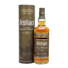Виски BenRiach 21 Years Old Temporis Peated (0,7 л) Tube (BW40351): Объем, л 0.7