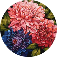 Картина по номерам Идейка Красочный букет ©art_selena_ru d39 см (KHO-R1047): Производитель Идейка
