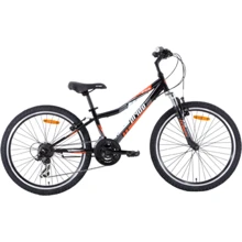 Велосипед Pride Brave 24" (2013) Black-Orange: undefined undefined