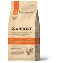 Сухой корм Grandorf Cat Sterilized Turkey индейка для стерилизованных кошек 0.4 кг (82240): Тип Сухой корм
