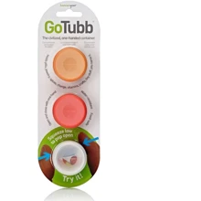 Набор контейнеров Humangear GoTubb 3-Pack Small Clear/Orange/Red (022.0045): Производитель Humangear