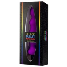 Анальна пробка з вібрацією Adrien Lastic Bullet Amuse Purple: Для кого унісекс