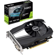 Видеокарта ASUS GeForce GTX 1650 SUPER Phoenix OC 4GB (PH-GTX1650S-O4G): Объем памяти, Гб 4