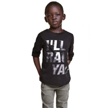 Лонгслів H & M 4625795 92 см темно-сірий: Стать хлопчик