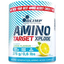 Аминокислота для спорта Olimp Amino Target Xplode 275 g /25 servings/ Lemon: Вкус Лимон