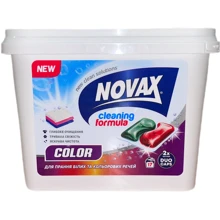 Капсулы Novax для стирки Color 17 шт (4820260510028): Вид стирки Автоматическая