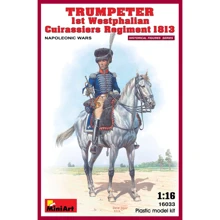 Збірна модель MiniArt Трубач 1-го Вестфальського Кірасирського Полка 1813 р (MA16033): Виробник MiniArt