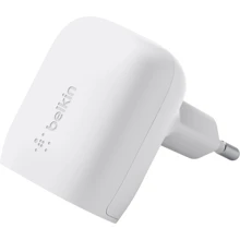 Зарядний пристрій Belkin Wall Charger Home USB-C 20W PD White (WCA006VFWH): Особливості Быстрая зарядка, Power Delivery (PD), USB-C