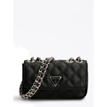 Женская сумка кросс боди Guess Cessily Micro Mini черная (HWEV7679780-BLA): Пол Женский