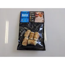 Лакомства для собак AnimAll Dental трубочка рулетик №1 с мясом курицы 4-5 см 5 шт. (2000981274719): Производитель AnimAll
